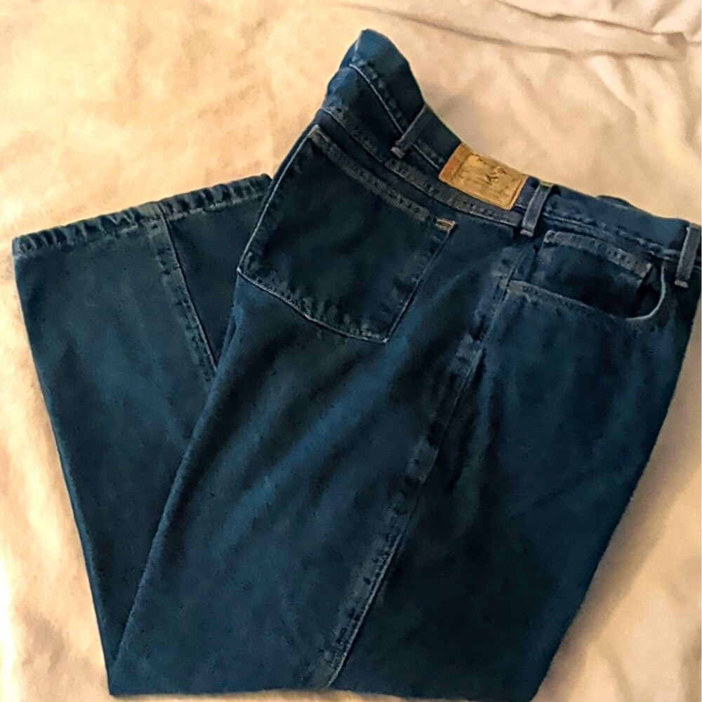 Copper Denim Big & Tall Jeans Mens 48x30 Dark Wash Straight Leg Regular Fit